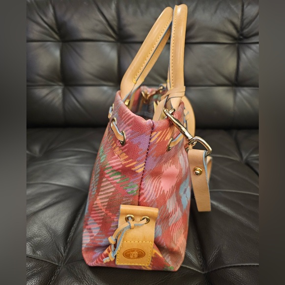 Dooney & Bourke Pink Tassel Handbags Crossbody Bag Detachable Strap *Limited* - Picture 5 of 10